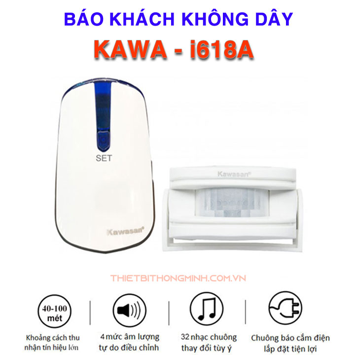 bao khach khong day kawa i618a