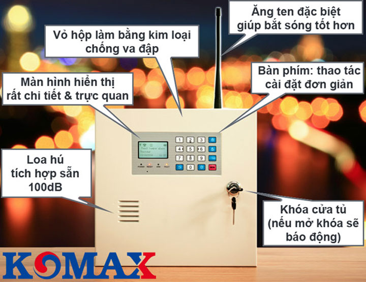 he thong chong trom dung sim cao cap km-999gsm-1