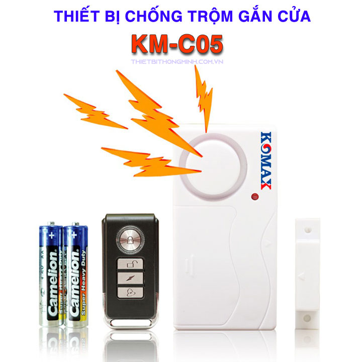 thiet bi chong trom gan cua kem remote komax km-c05